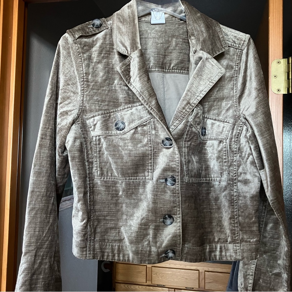 Cabi moss green jacket size medium - Picture 1 of 5